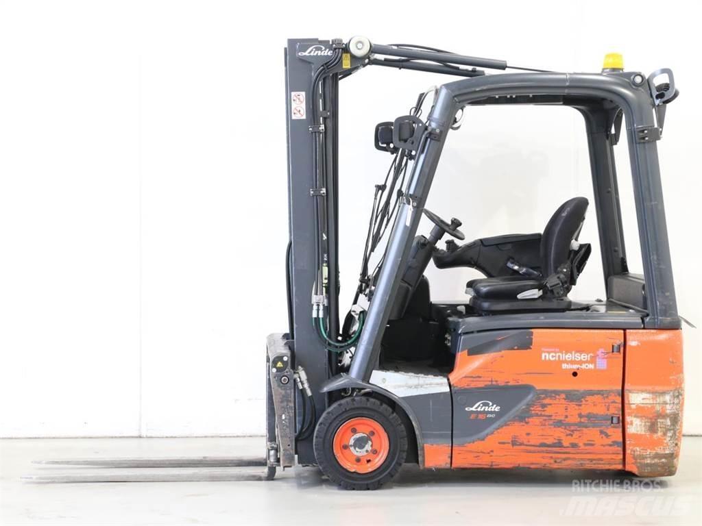 Linde E16/386-02 EVO Elmotviktstruckar