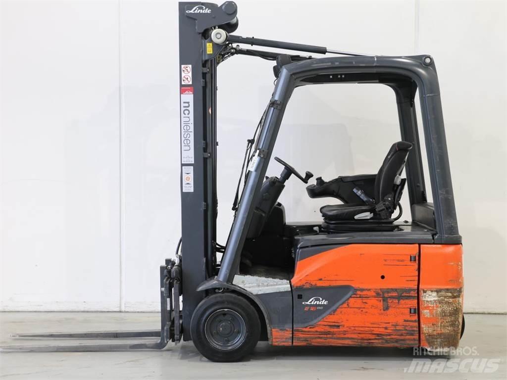 Linde E16/386-02 EVO Elmotviktstruckar