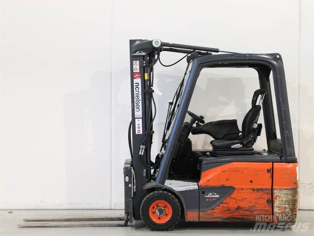 Linde E16/386-02 EVO Elmotviktstruckar