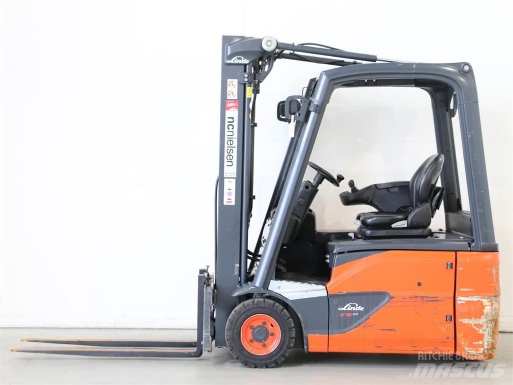 Linde E16/386-02 EVO Elmotviktstruckar