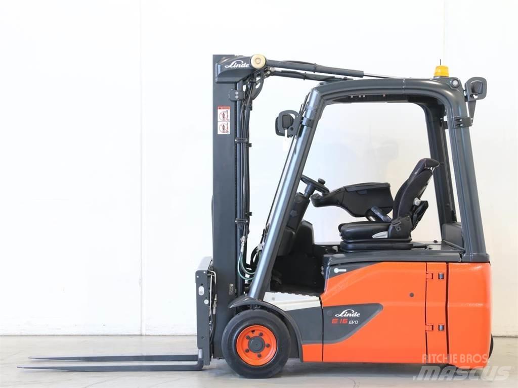 Linde E16/386-02 EVO Elmotviktstruckar