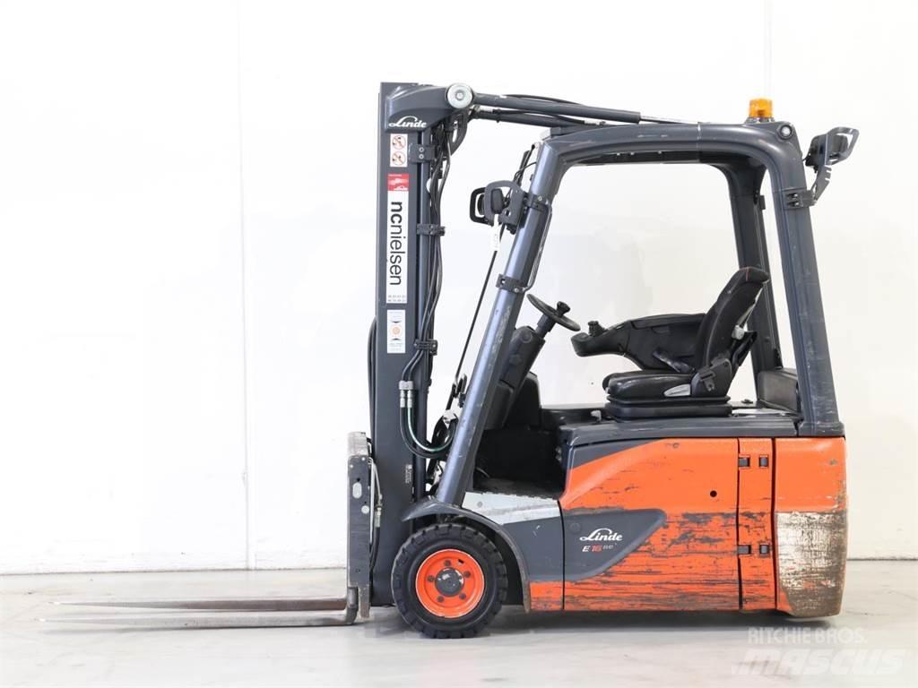 Linde E16/386-02 EVO Elmotviktstruckar