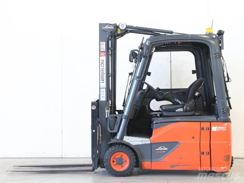 Linde E16/386-02 EVO Elmotviktstruckar