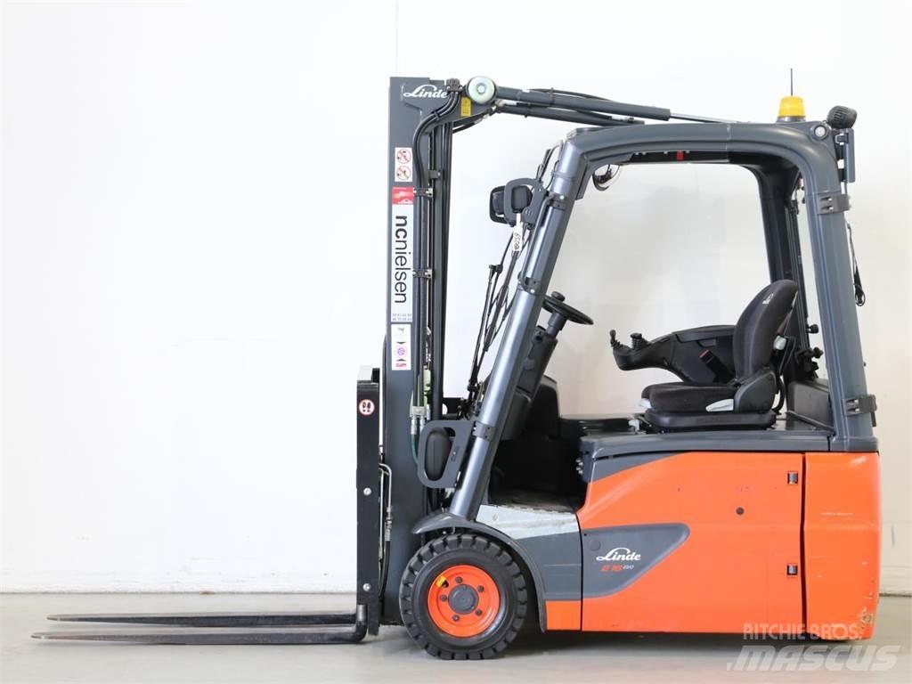 Linde E16/386-02 EVO Elmotviktstruckar