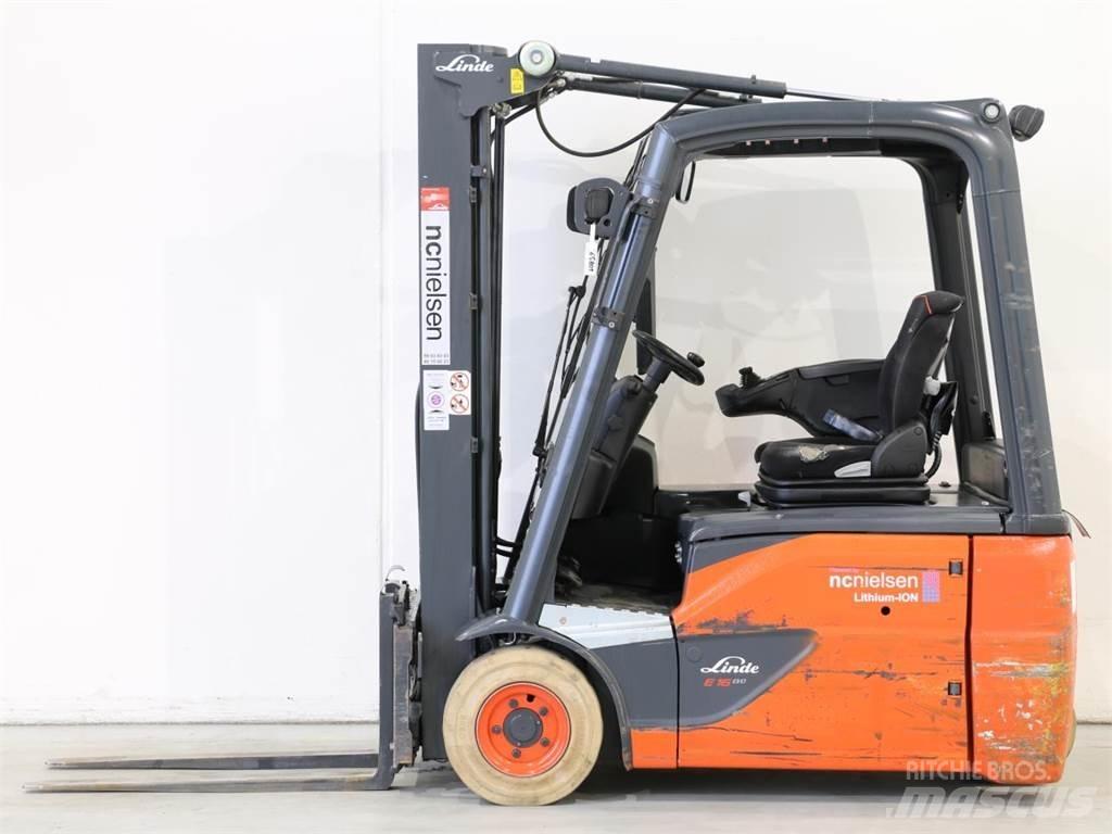 Linde E16/386-02 EVO Elmotviktstruckar
