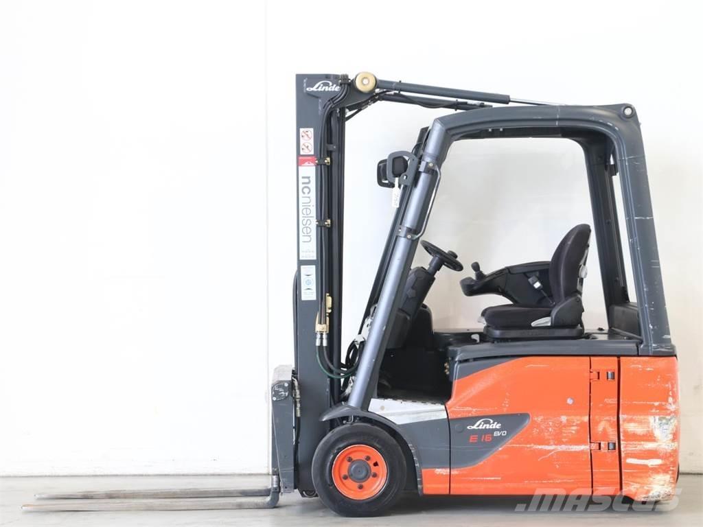 Linde E16/386-02 EVO Elmotviktstruckar