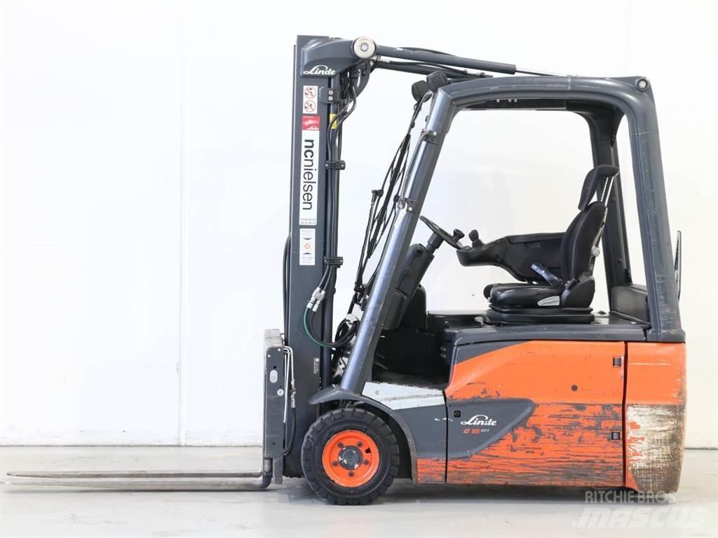 Linde E16 EVO/386-02 Elmotviktstruckar