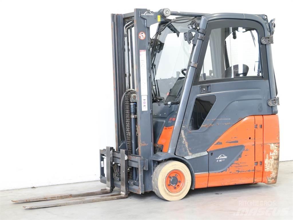 Linde E16H/386-02 Elmotviktstruckar