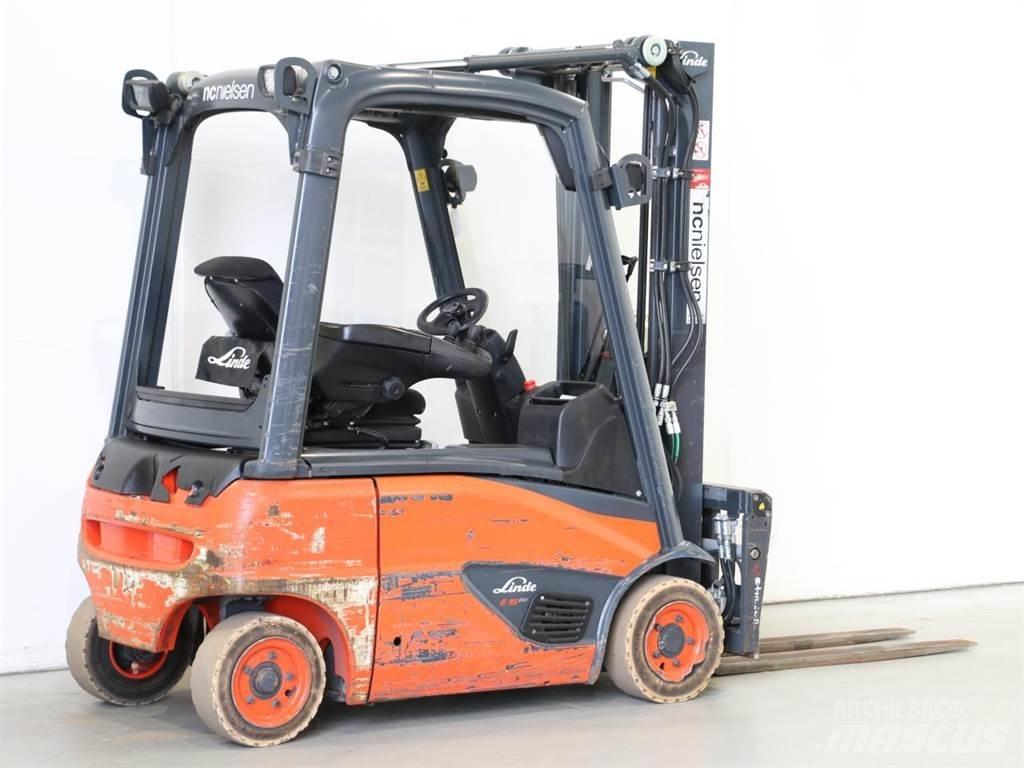 Linde E16P/386-02 Elmotviktstruckar