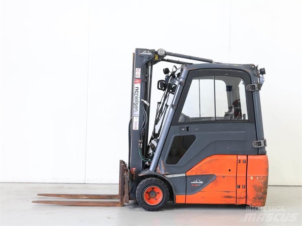 Linde E18/386-02 EVO Elmotviktstruckar