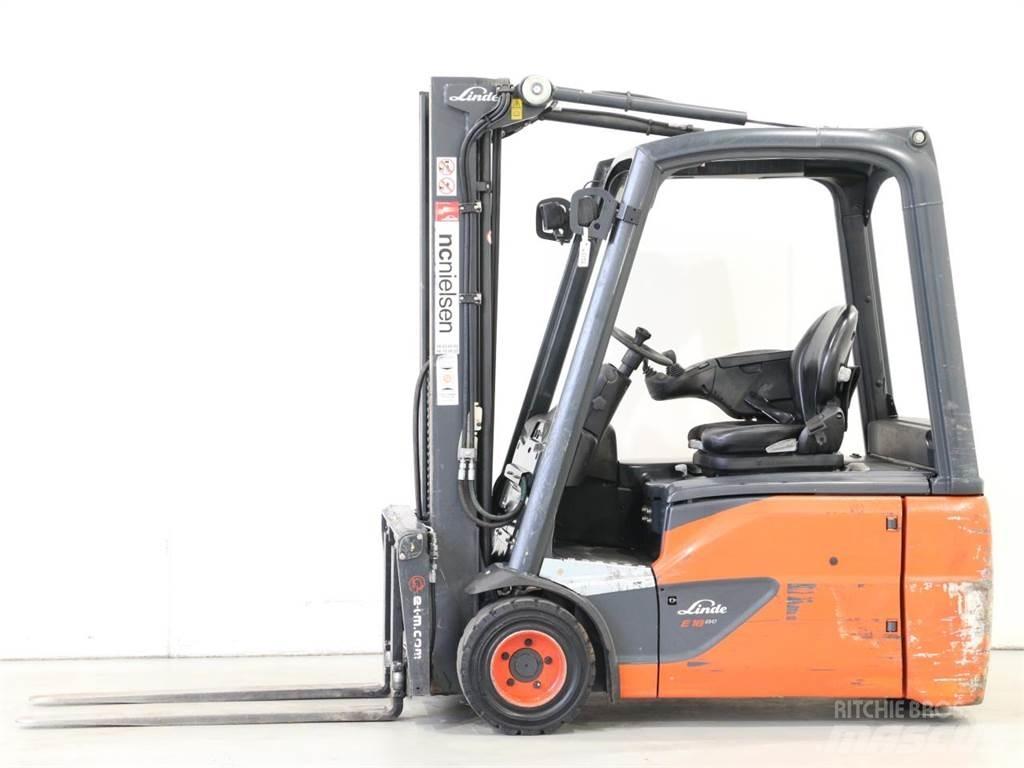 Linde E18/386-02 EVO Elmotviktstruckar