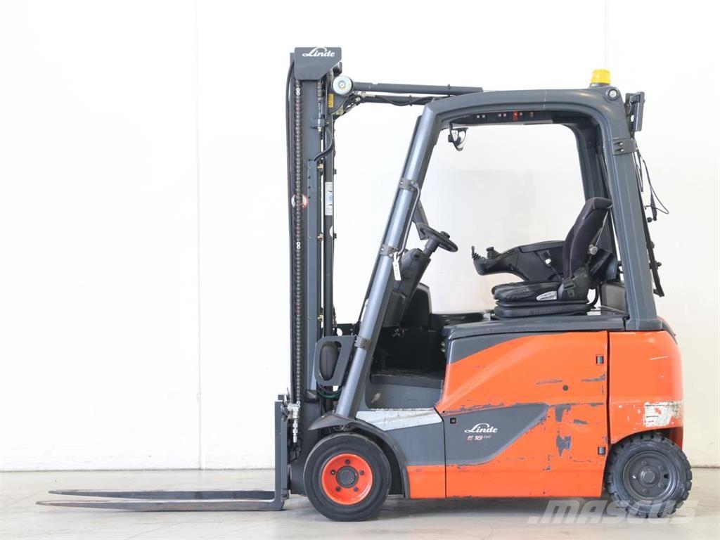 Linde E18PH/386-02 Elmotviktstruckar