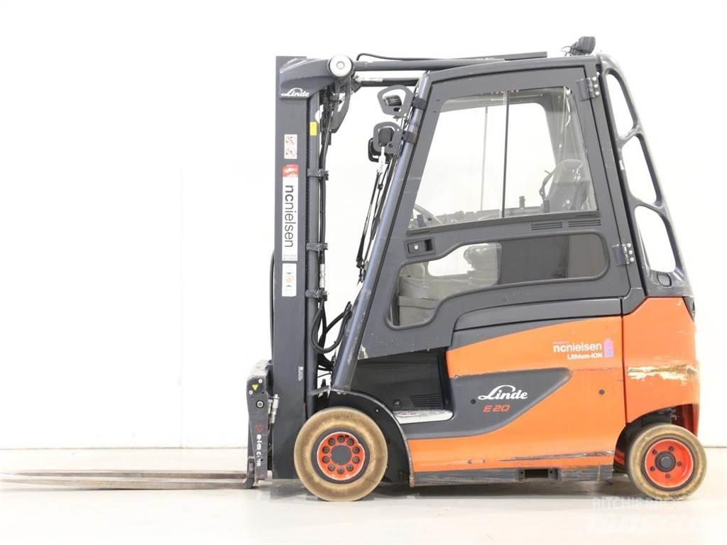 Linde E20/600H/387 Elmotviktstruckar