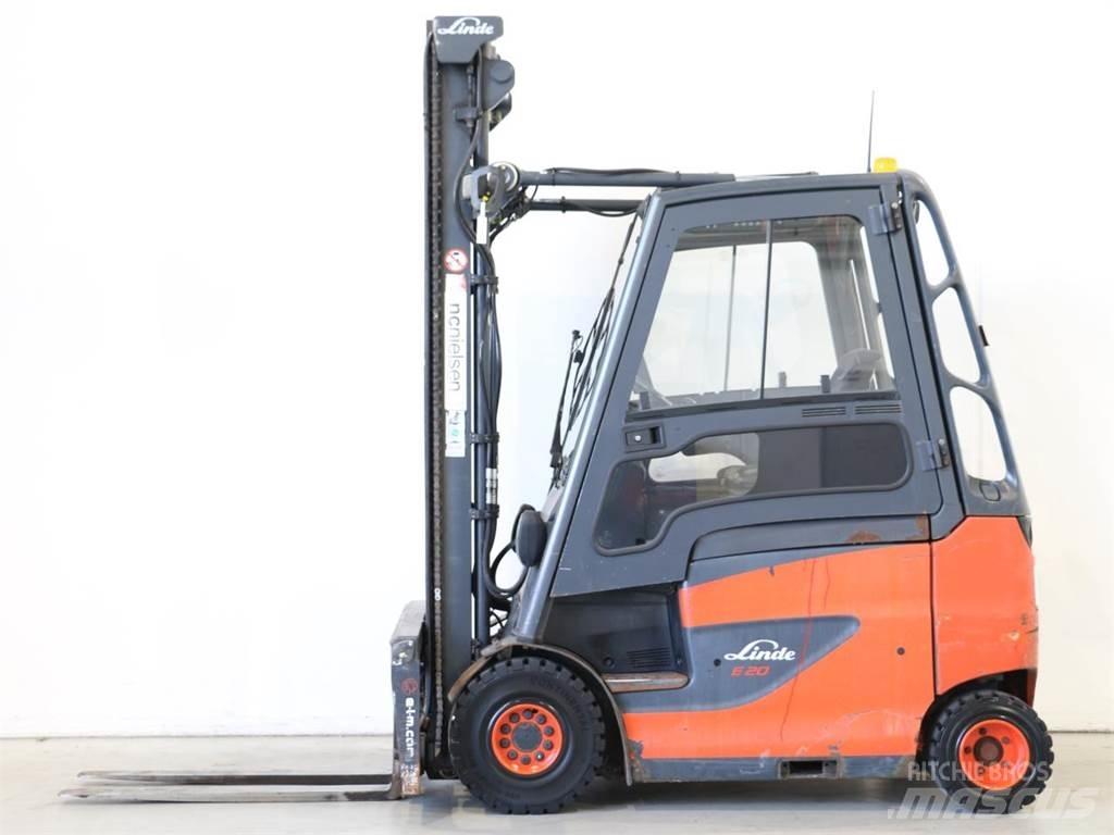 Linde E20/600H/387 Elmotviktstruckar