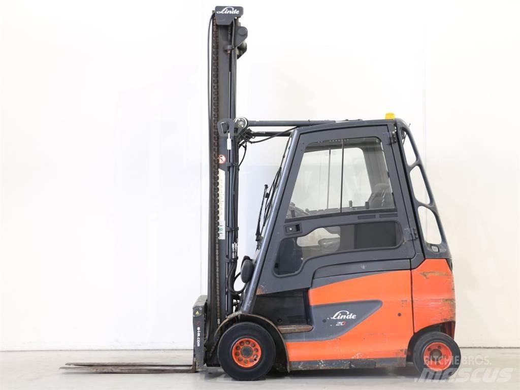 Linde E20/600H/387 Elmotviktstruckar