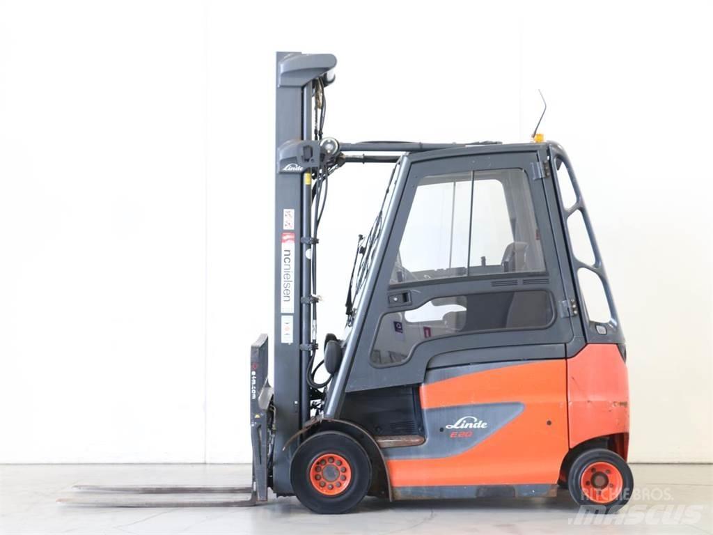 Linde E20/600H/387 Elmotviktstruckar