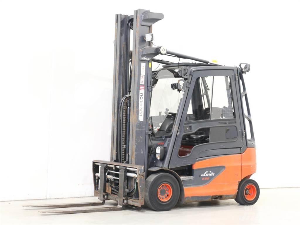 Linde E25/387-01 Elmotviktstruckar