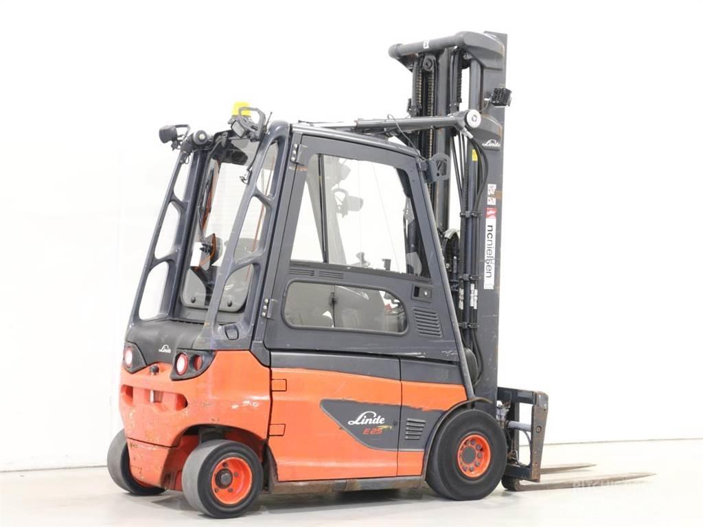 Linde E25/387-01 Elmotviktstruckar