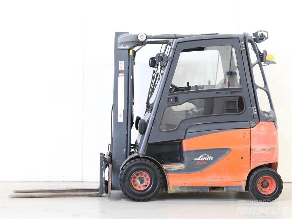 Linde E25/600H/387 Elmotviktstruckar