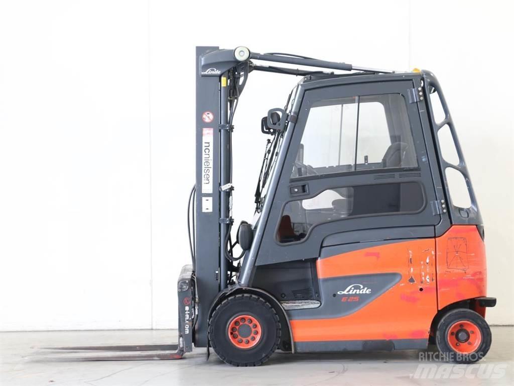 Linde E25/600H/387 Elmotviktstruckar