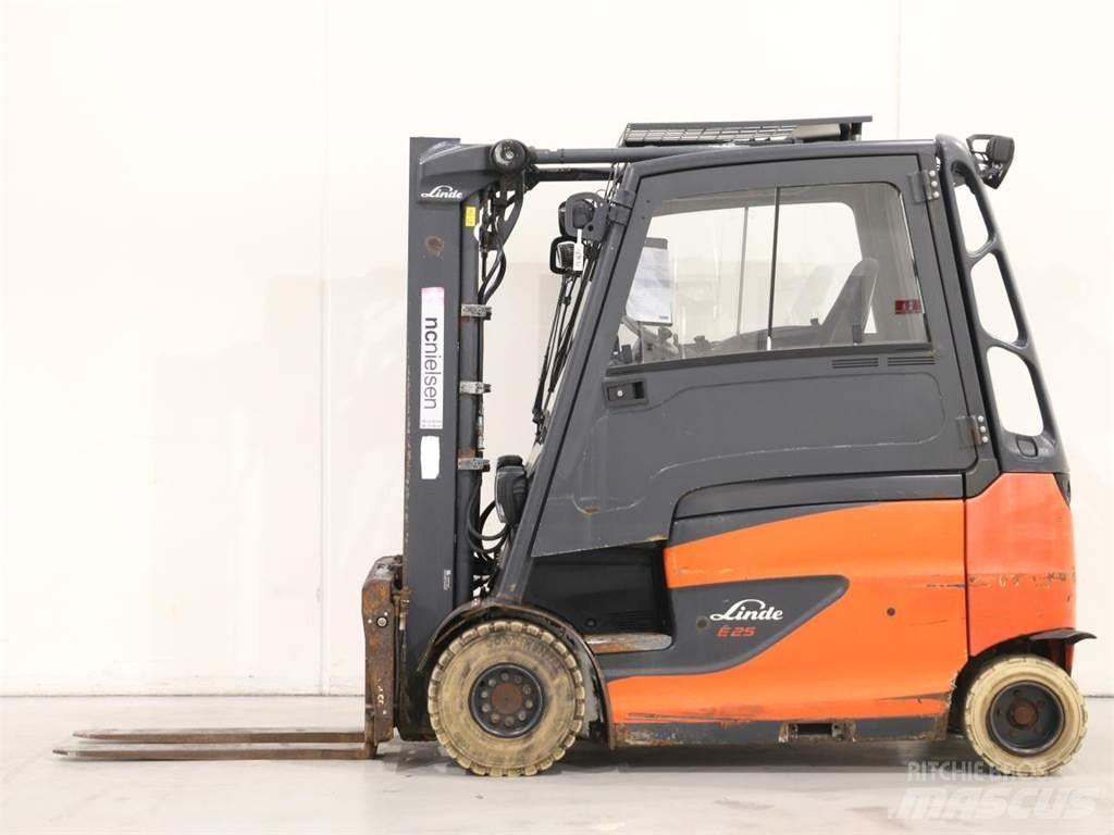 Linde E25/600HL/387 Elmotviktstruckar