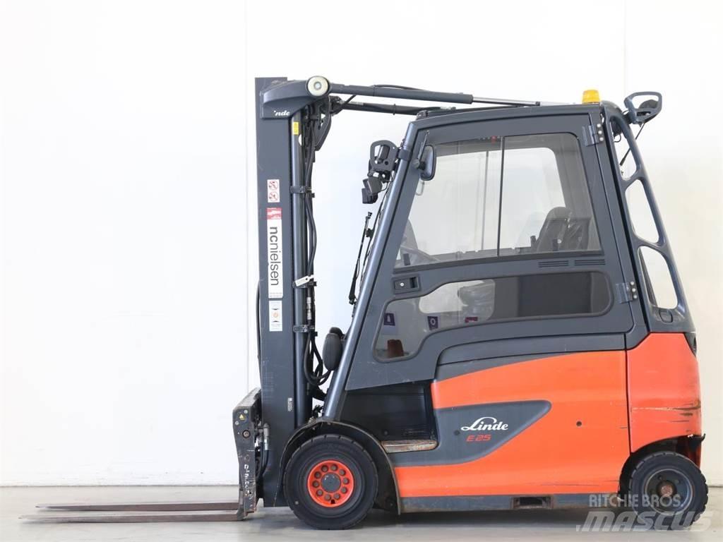 Linde E25/600HL/387 Elmotviktstruckar