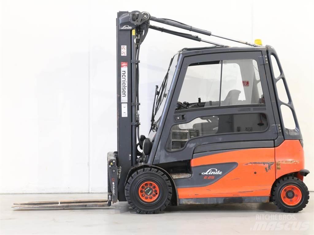 Linde E25L/387 Elmotviktstruckar