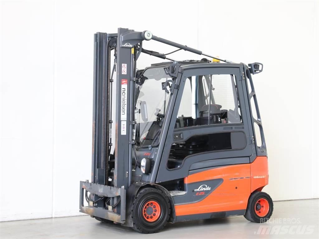 Linde E25L/387 Elmotviktstruckar