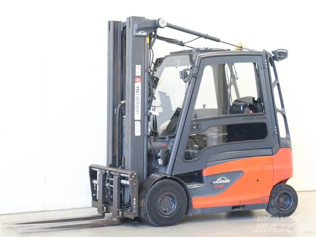Linde E25L/387 Elmotviktstruckar