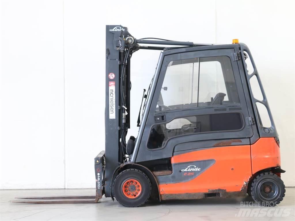 Linde E25L/387 Elmotviktstruckar