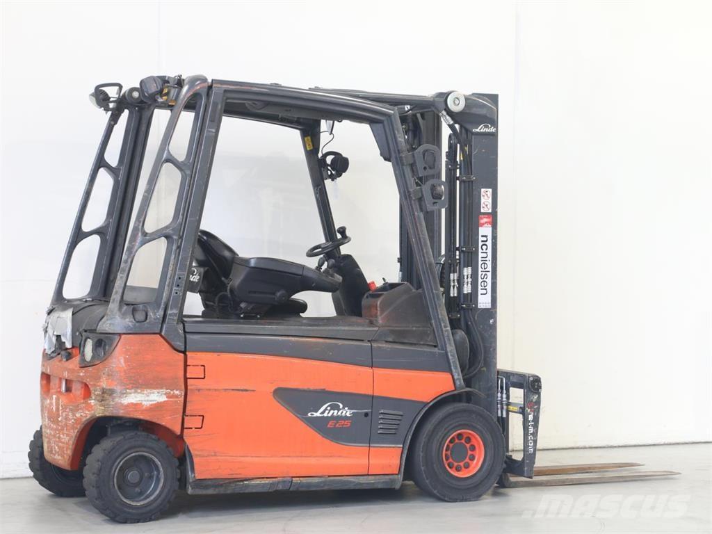 Linde E25L/387 Elmotviktstruckar