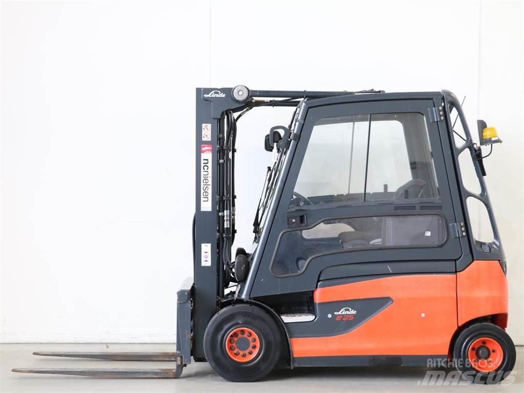 Linde E25L/387-01 Elmotviktstruckar