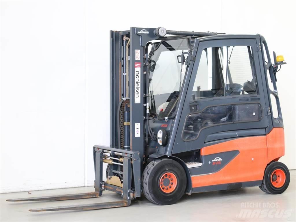 Linde E25L/387-01 Elmotviktstruckar