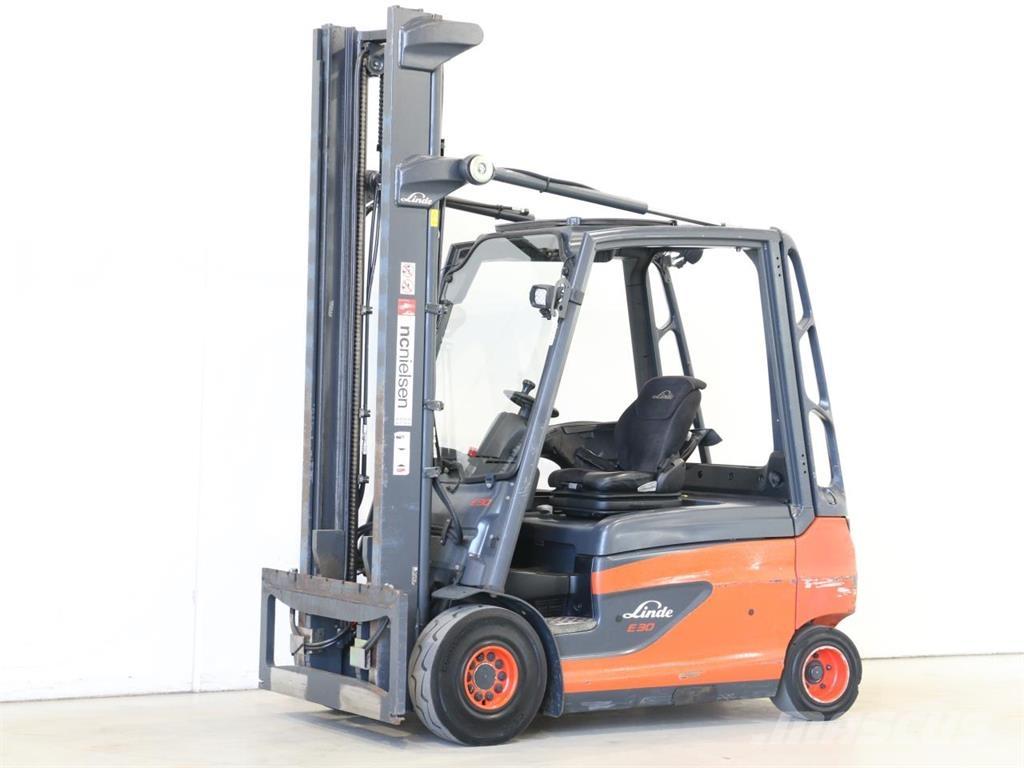 Linde E30L/387 Elmotviktstruckar