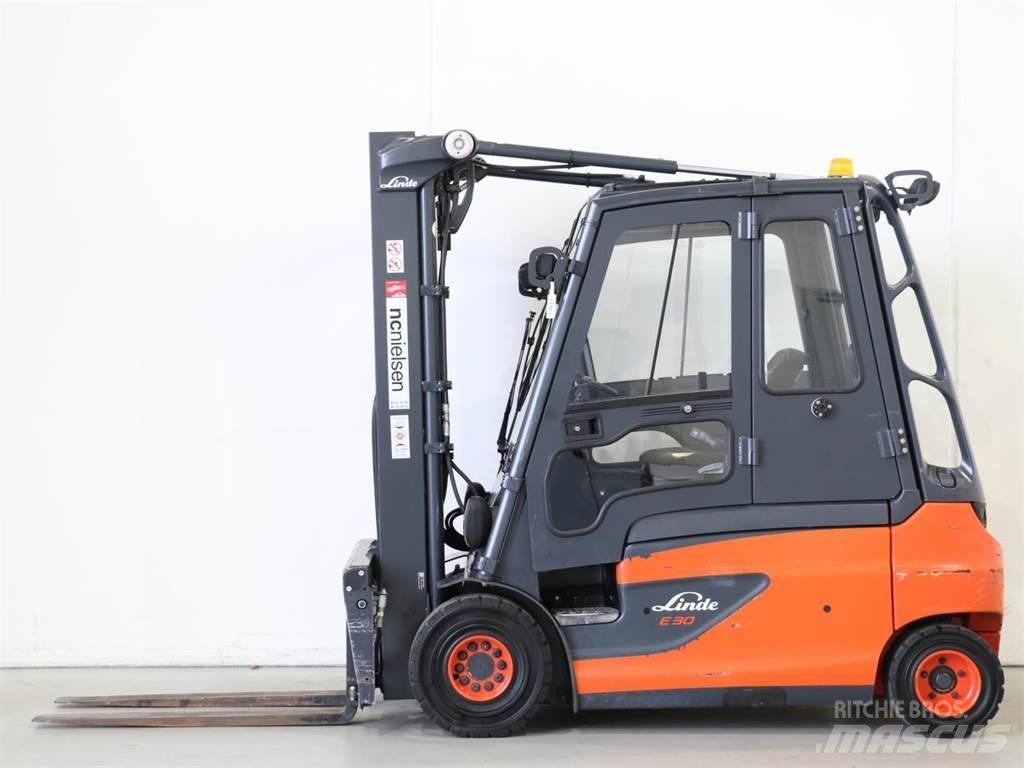 Linde E30L/387 Elmotviktstruckar