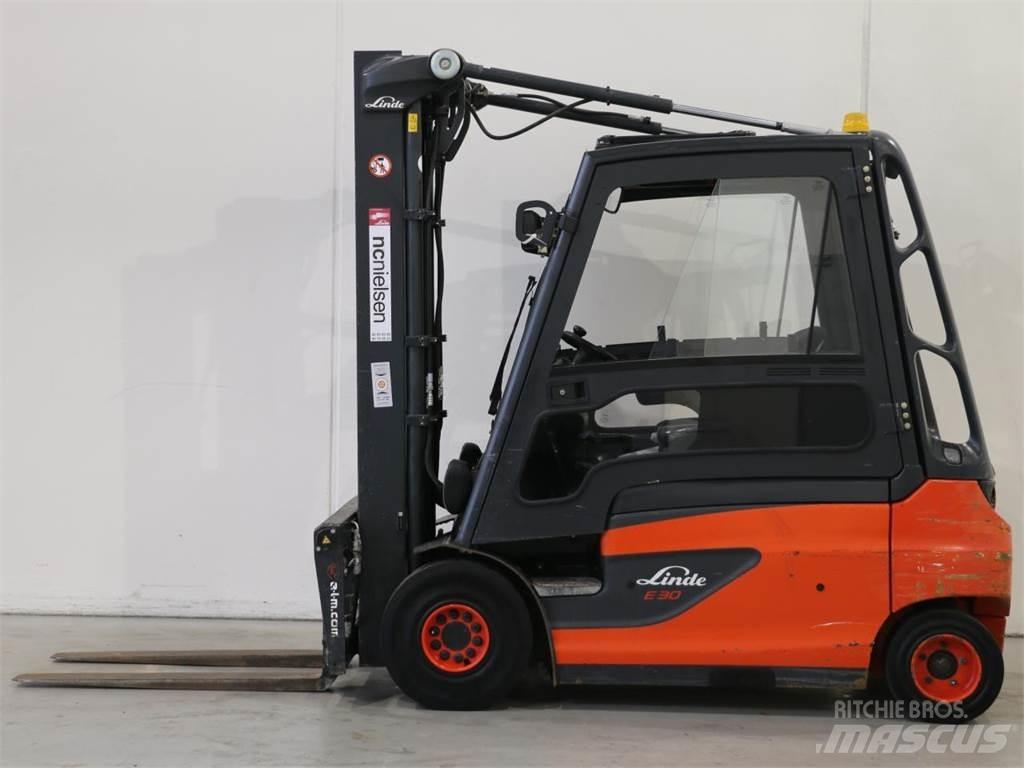 Linde E30L/387 Elmotviktstruckar