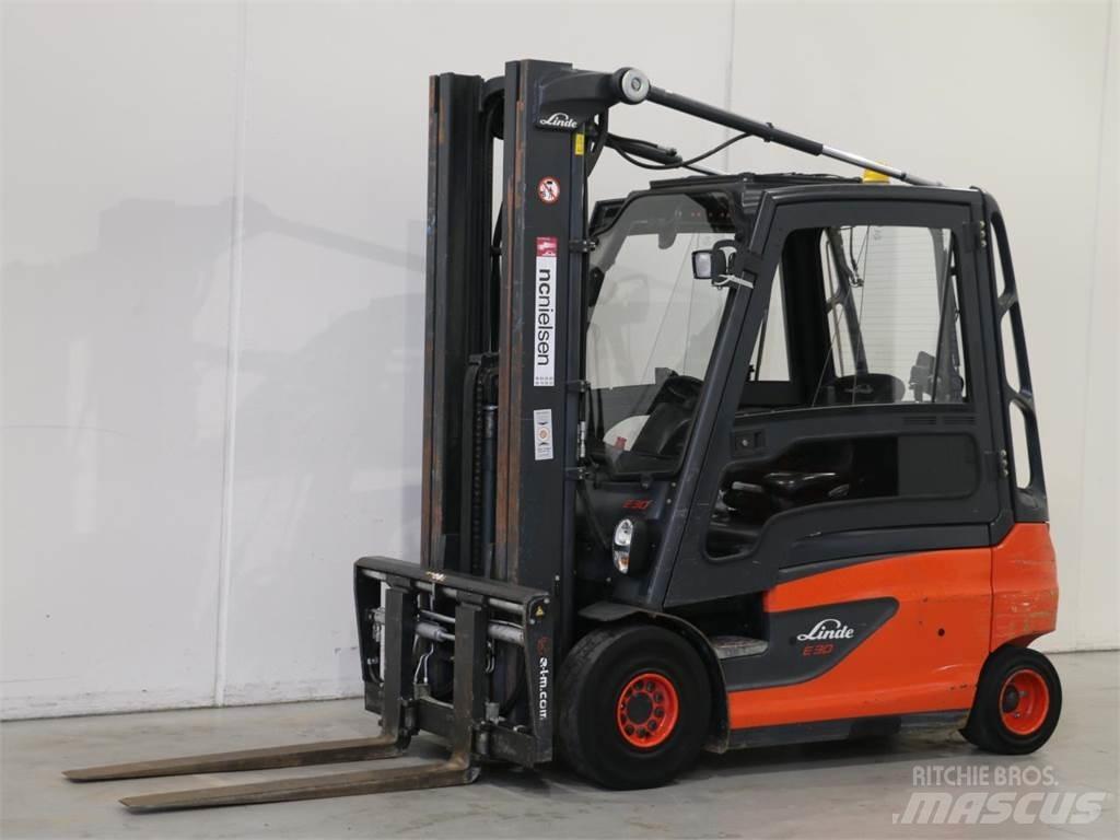 Linde E30L/387 Elmotviktstruckar