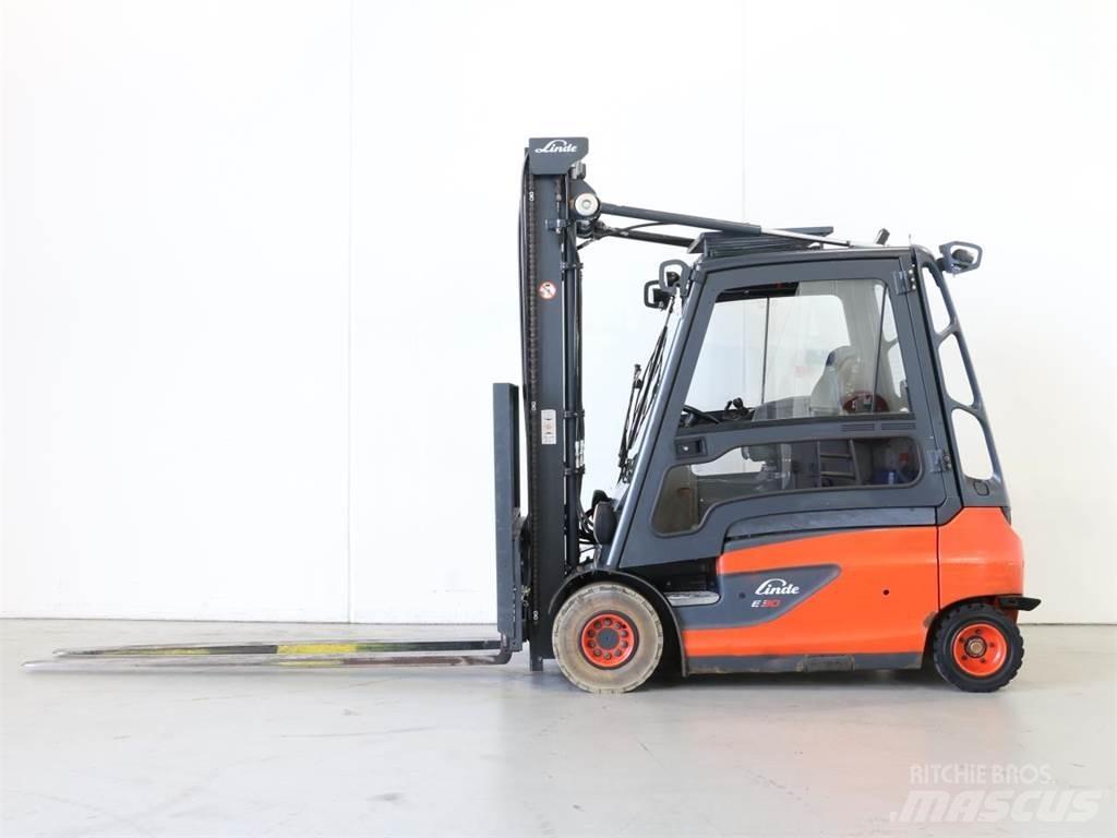 Linde E30L/387 Elmotviktstruckar