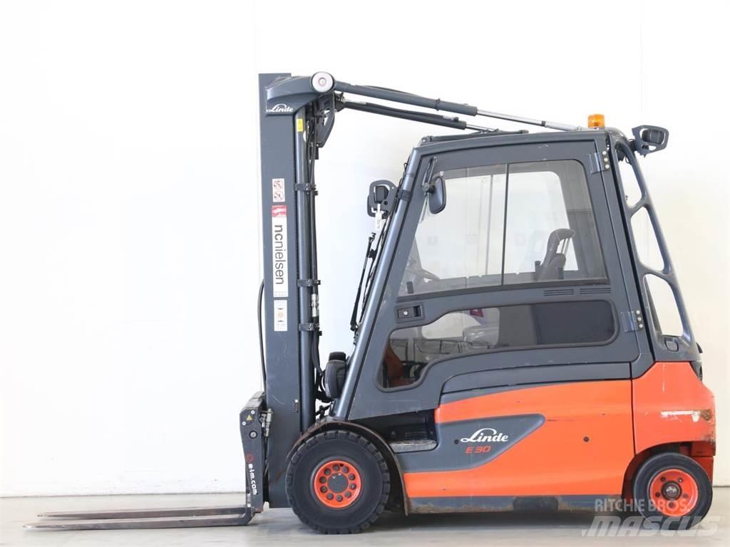 Linde E30L/387 Elmotviktstruckar