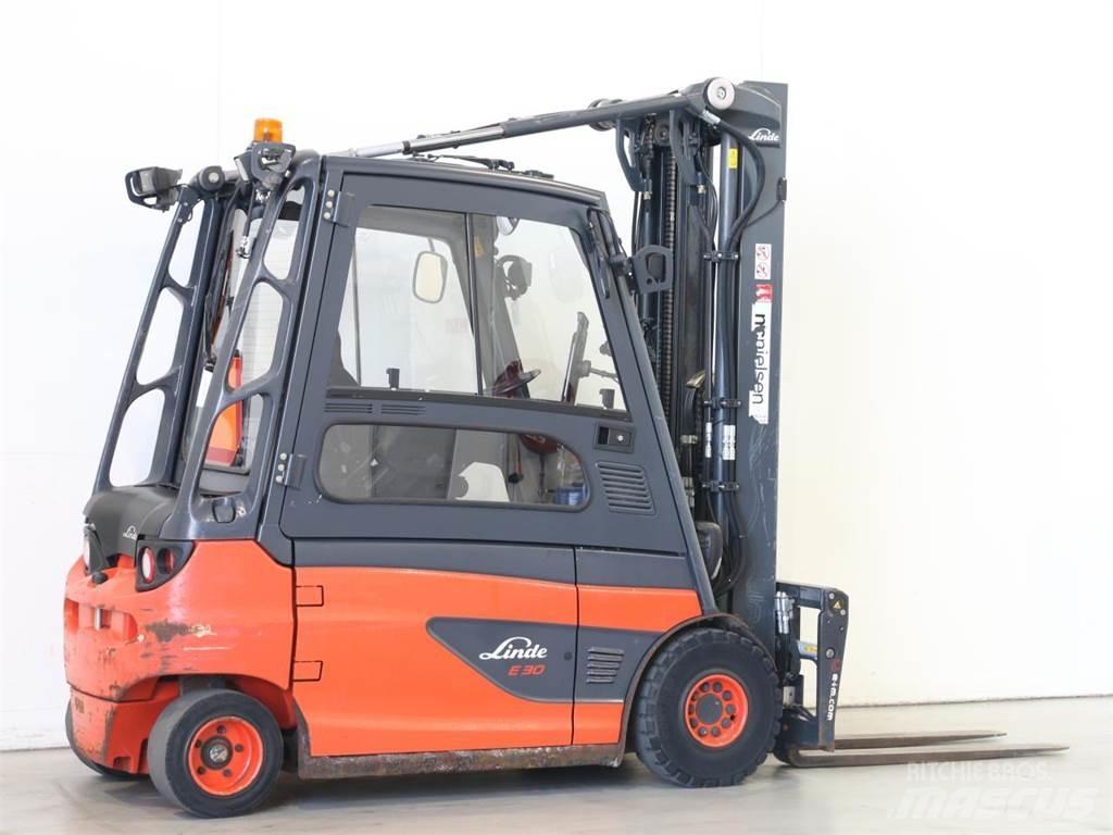 Linde E30L/387 Elmotviktstruckar