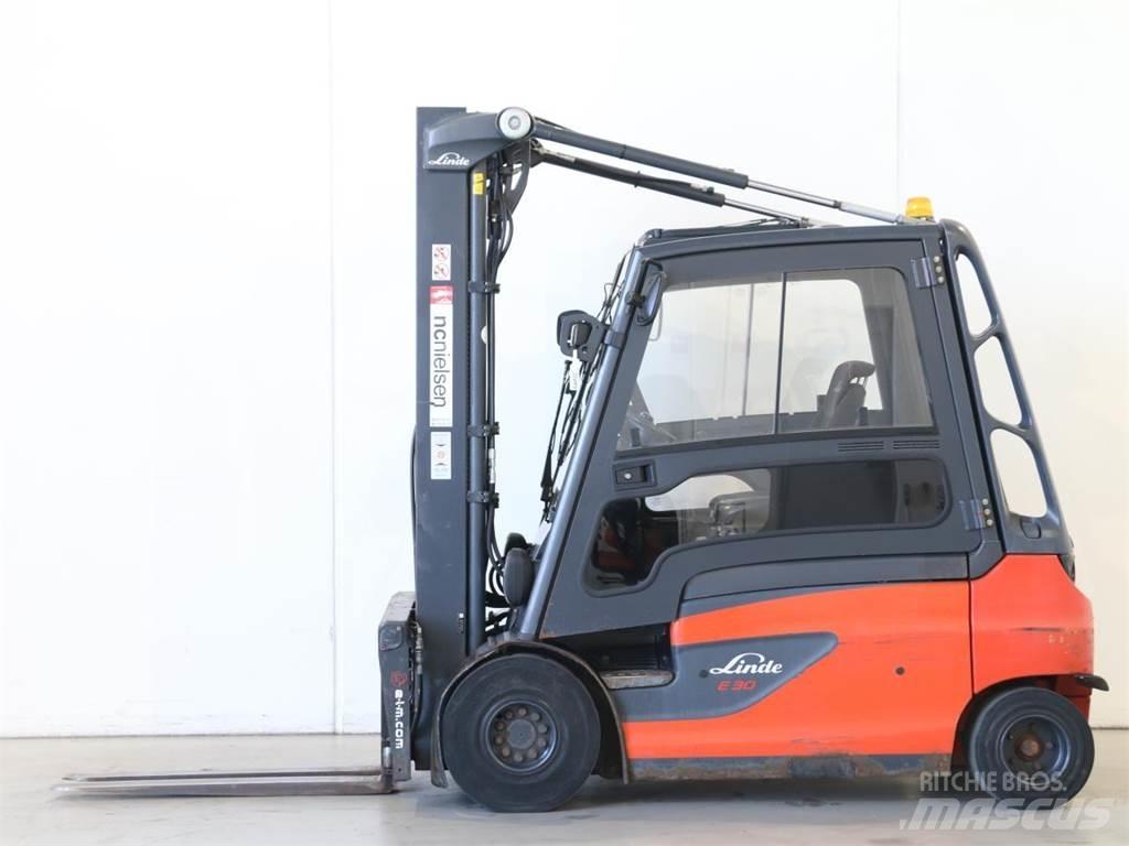 Linde E30L/387 Elmotviktstruckar