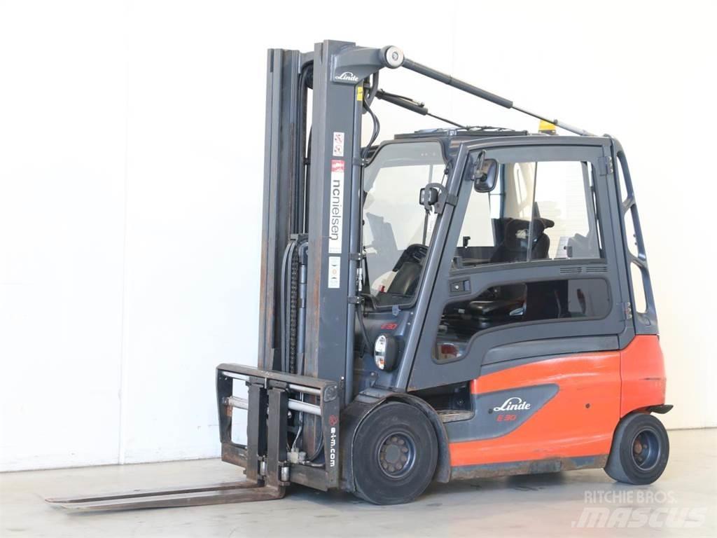 Linde E30L/387 Elmotviktstruckar