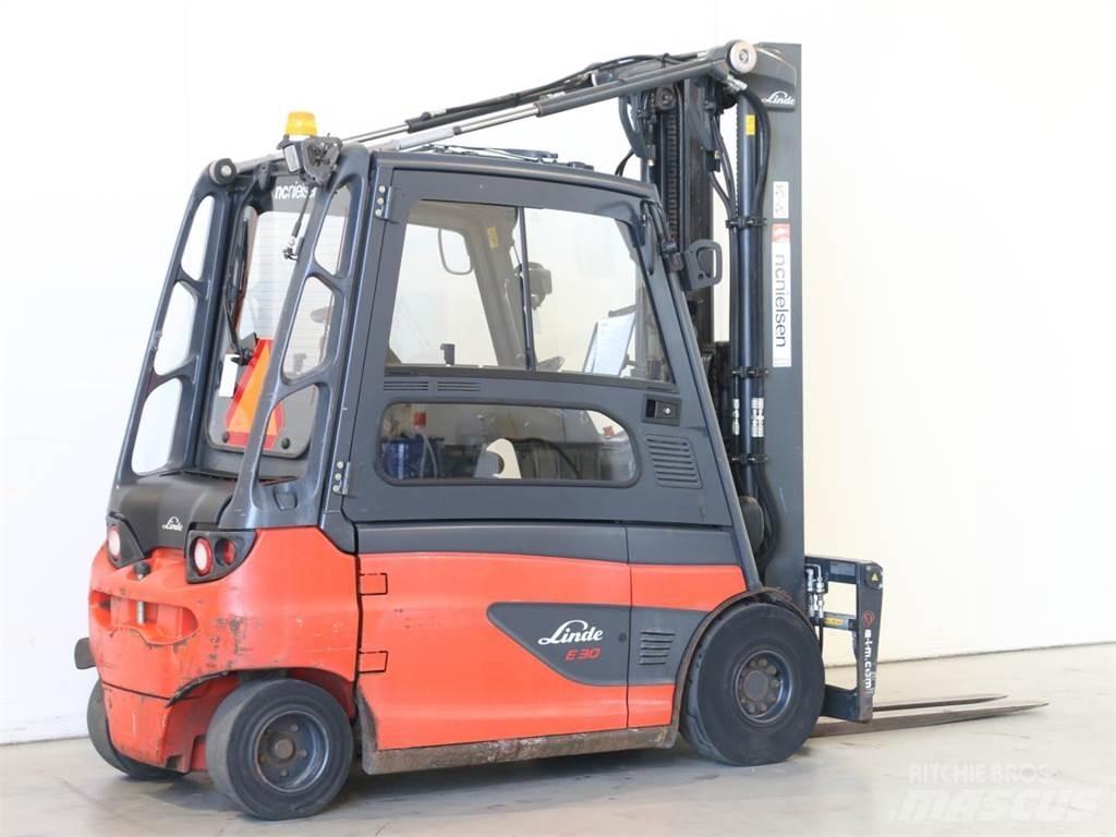 Linde E30L/387 Elmotviktstruckar