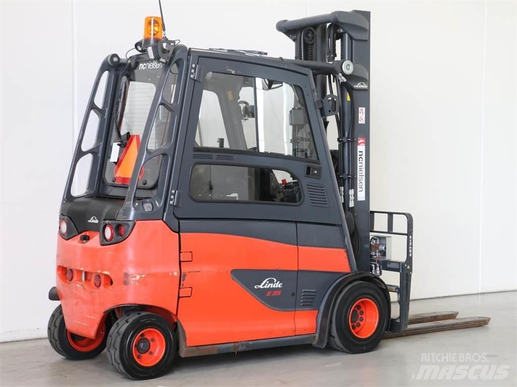 Linde E35HL/387 Elmotviktstruckar