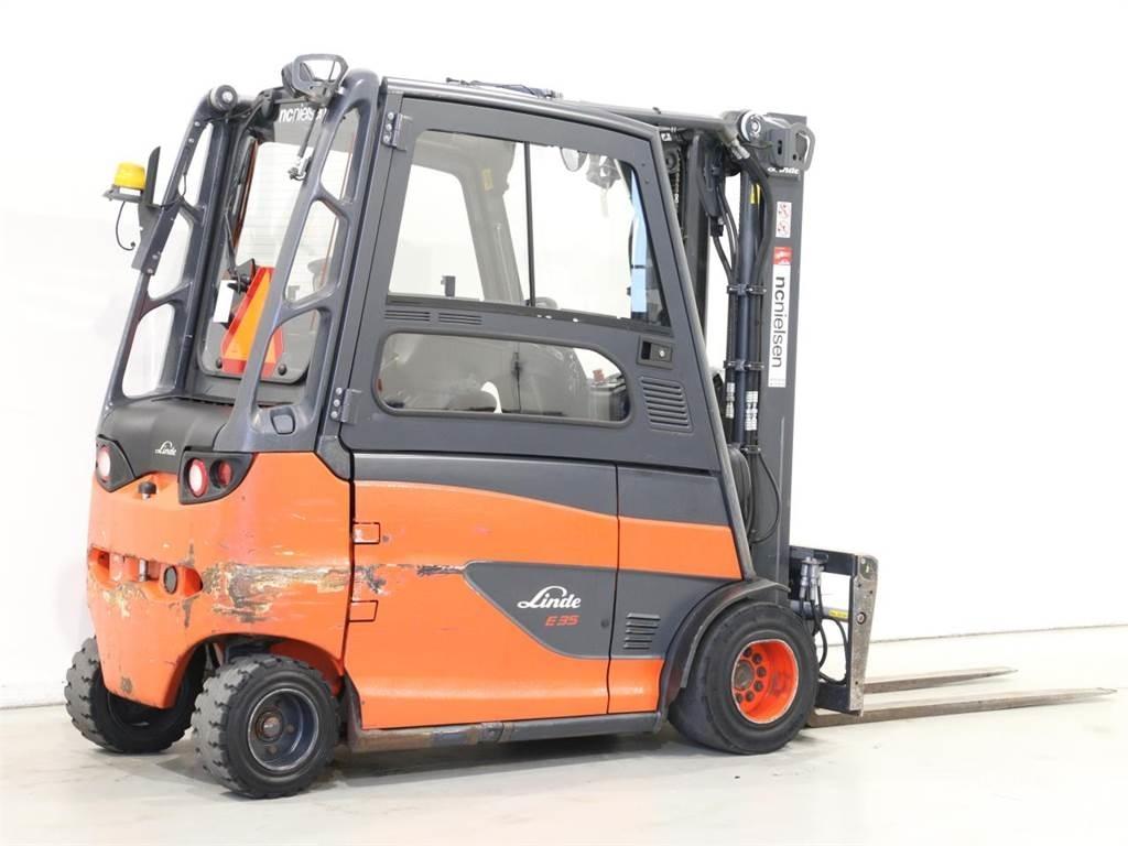 Linde E35HL/387 Elmotviktstruckar
