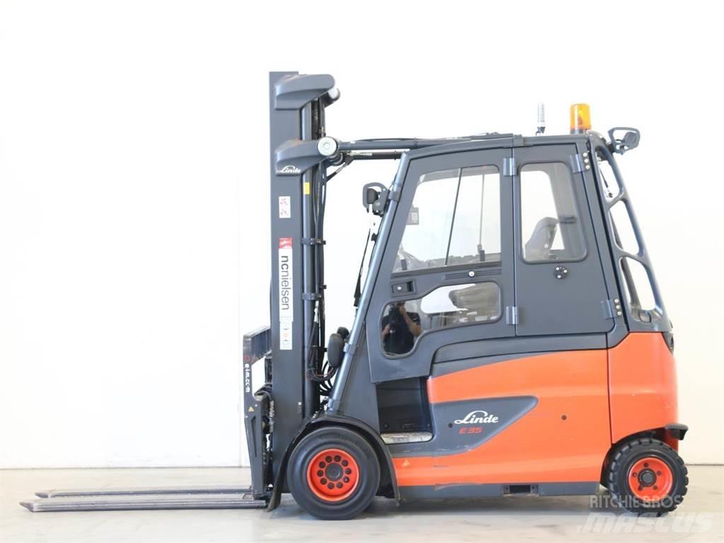 Linde E35HL/387 Elmotviktstruckar