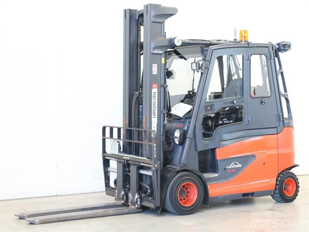 Linde E35HL/387 Elmotviktstruckar