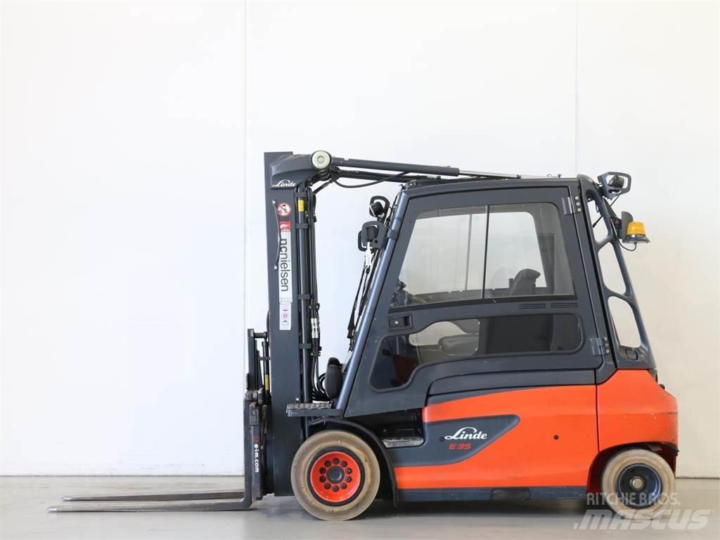 Linde E35L/387 Elmotviktstruckar
