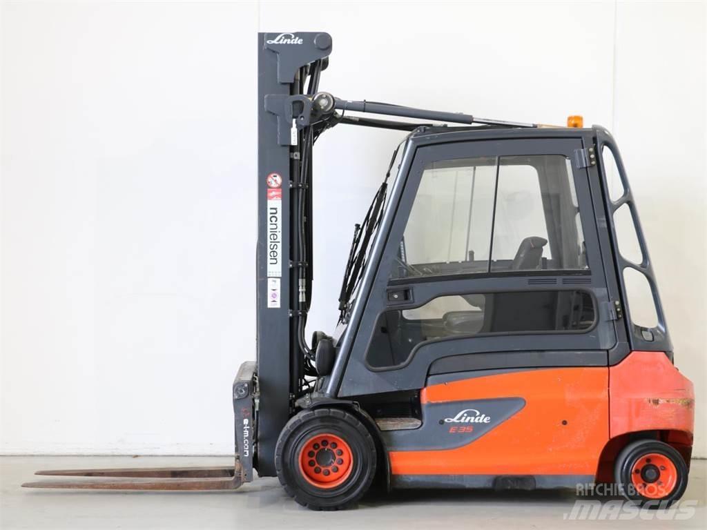 Linde E35L/387 Elmotviktstruckar