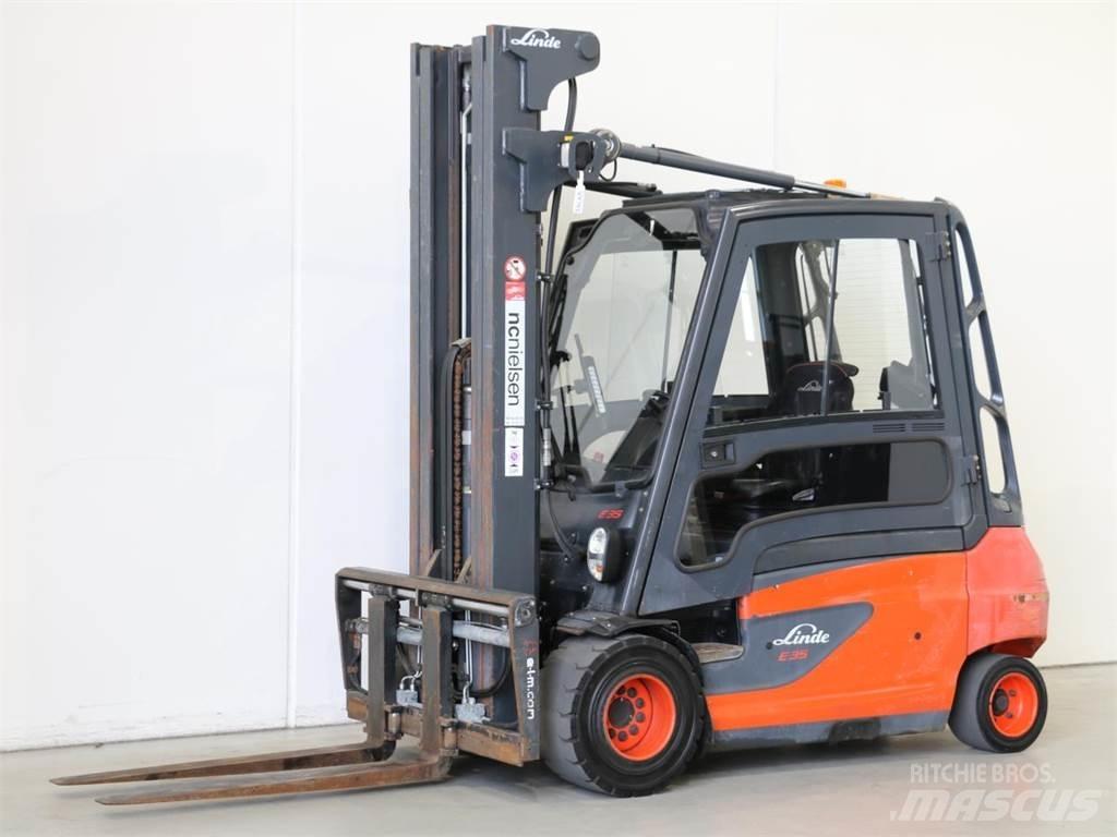 Linde E35L/387 Elmotviktstruckar